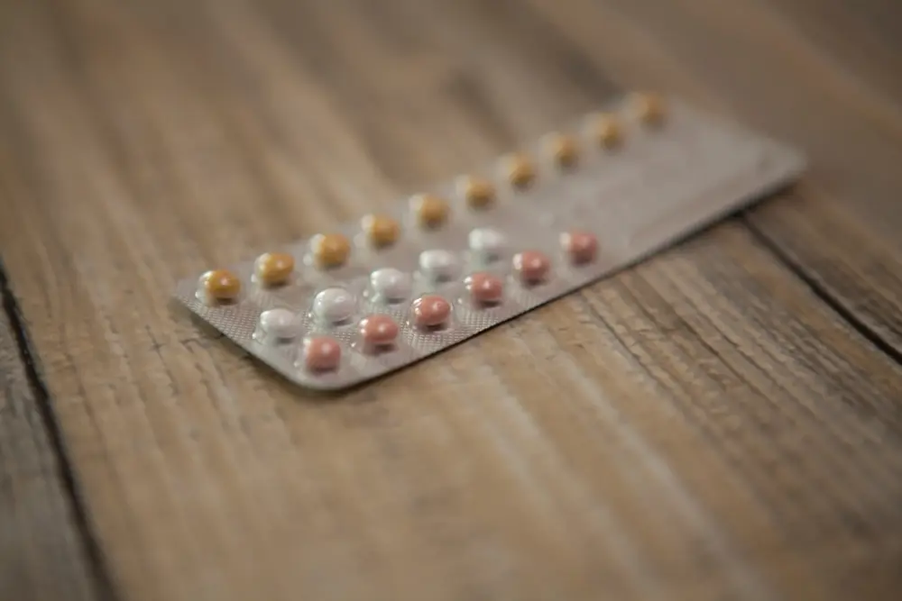 Contraceptive pill pack, representing online contraception renewal